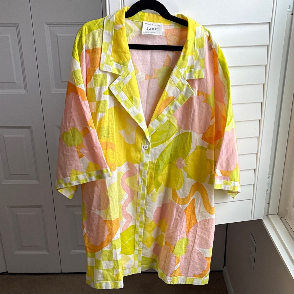 SABO Floral Button-Up Shirt